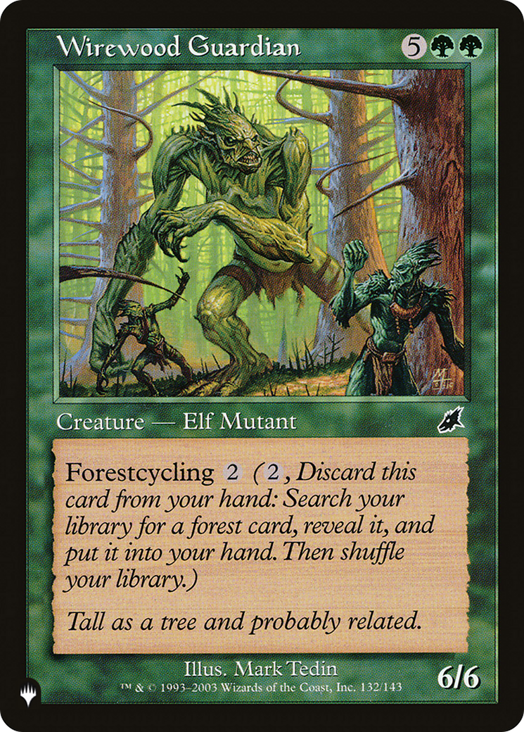 Wirewood Guardian [The List Reprints] | D20 Games