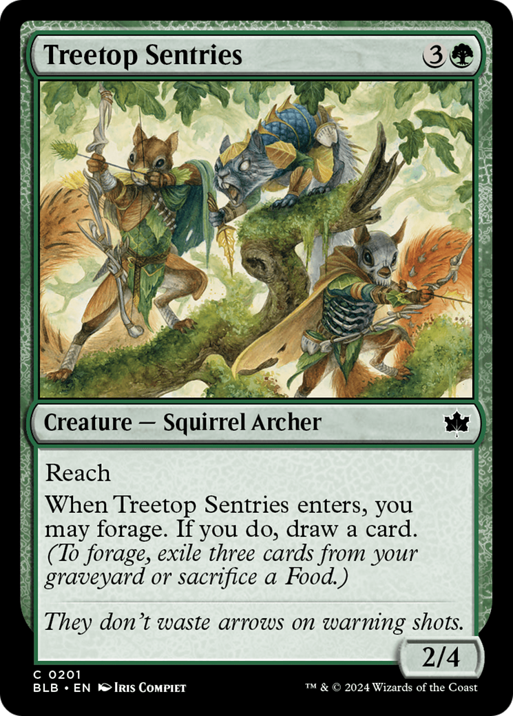 Treetop Sentries [Bloomburrow] | D20 Games