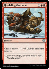 Hordeling Outburst [Phyrexia: All Will Be One Commander] | D20 Games