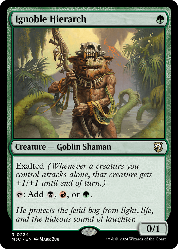 Ignoble Hierarch [Modern Horizons 3 Commander] | D20 Games