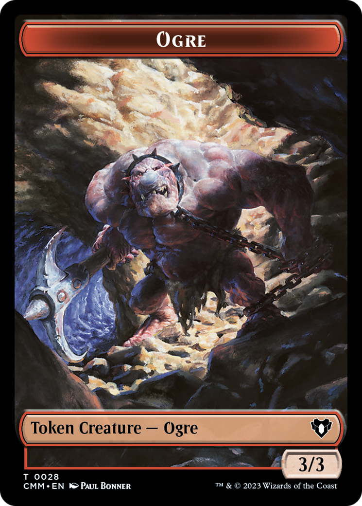 Ogre Token [Commander Masters Tokens] | D20 Games