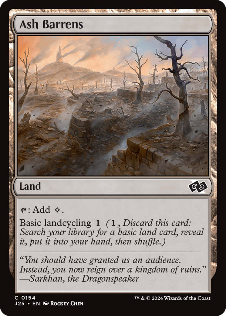 Ash Barrens [Foundations Jumpstart] | D20 Games