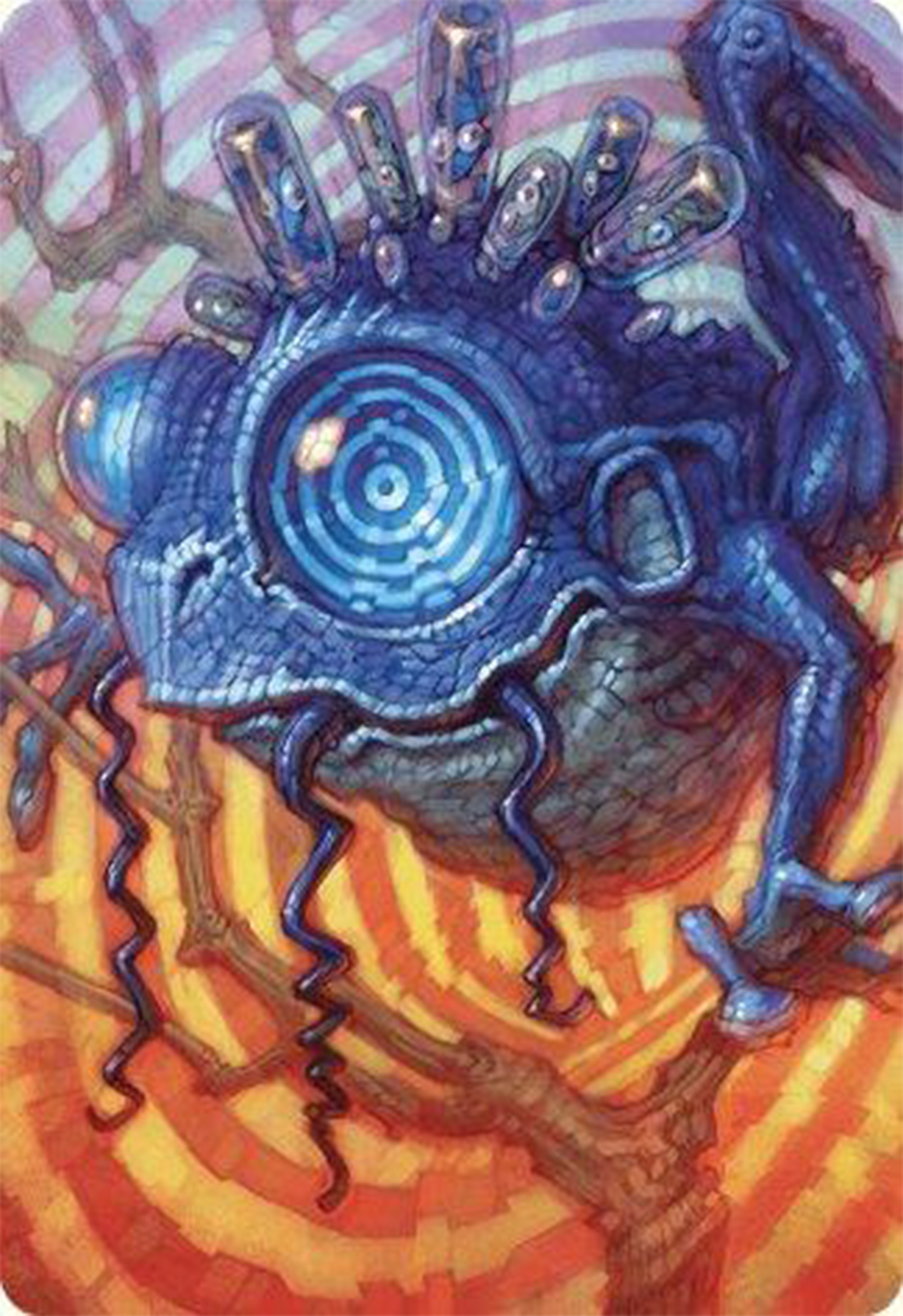 Psychic Frog Art Card [Modern Horizons 3 Art Series] | D20 Games