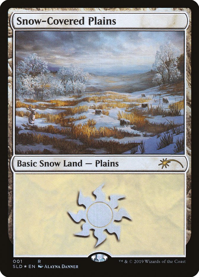 Snow-Covered Plains (001) [Secret Lair Drop Series] | D20 Games
