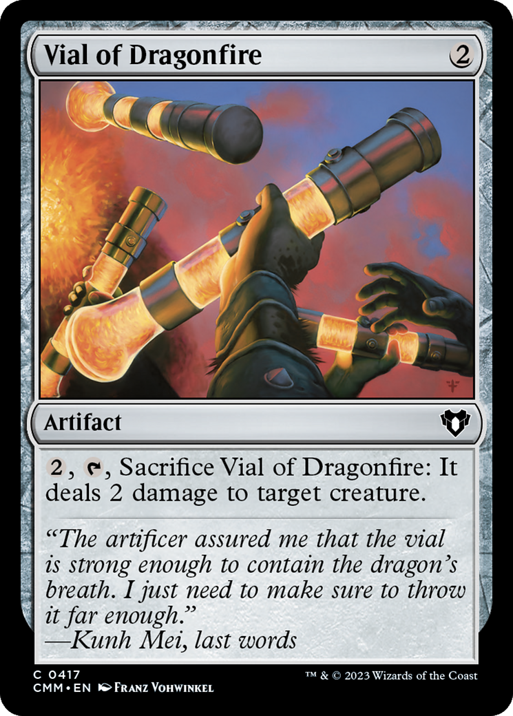 Vial of Dragonfire [Commander Masters] | D20 Games