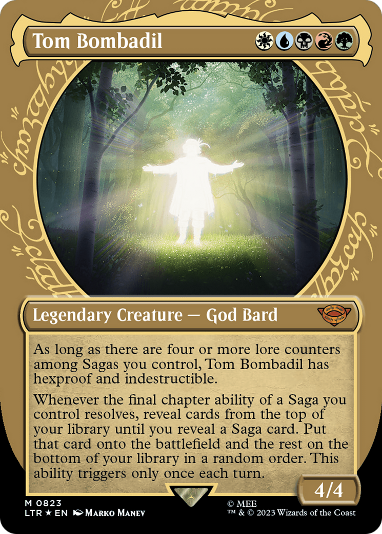 Tom Bombadil (Showcase) (Surge Foil) [The Lord of the Rings: Tales of Middle-Earth] | D20 Games