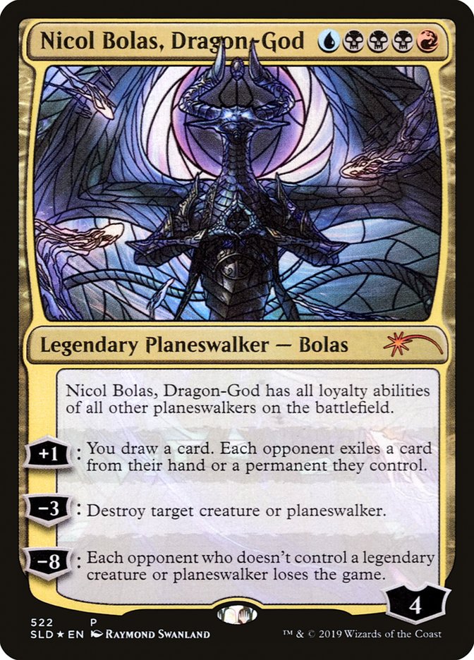 Nicol Bolas, Dragon-God (Stained Glass) [Secret Lair Drop Promos] | D20 Games