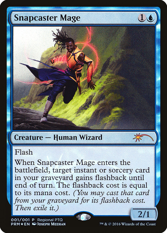 Snapcaster Mage (Regional PTQ) [Pro Tour Promos] | D20 Games