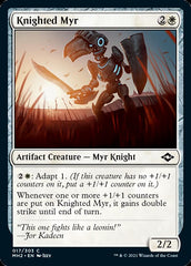 Knighted Myr [Modern Horizons 2] | D20 Games