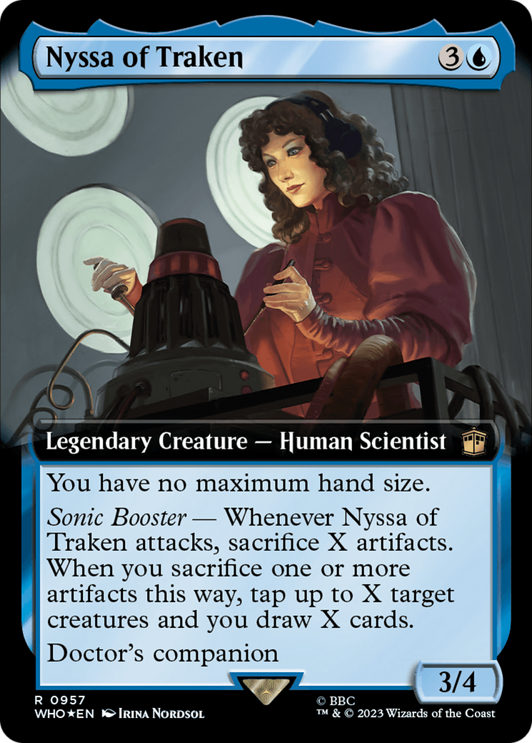 Nyssa of Traken (Extended Art) (Surge Foil) [Doctor Who] | D20 Games