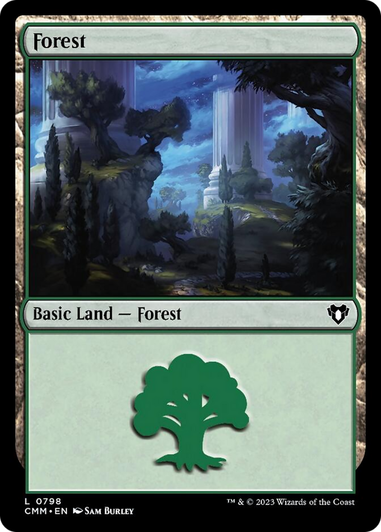 Forest (798) [Commander Masters] | D20 Games