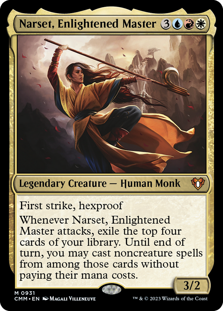 Narset, Enlightened Master [Commander Masters] | D20 Games