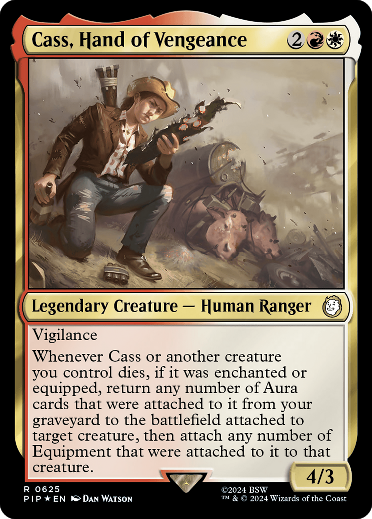 Cass, Hand of Vengeance (Surge Foil) [Fallout] | D20 Games