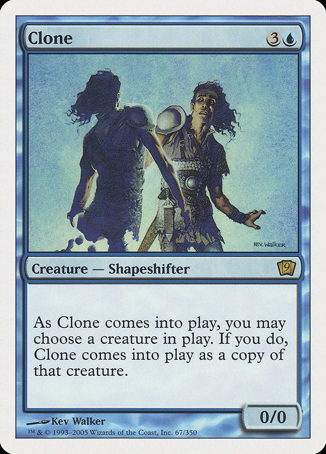 Clone (9th Edition) [Oversize Cards] | D20 Games