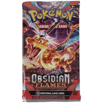 Pokemon Scarlet & Violet Obsidian Flames Booster Pack | D20 Games