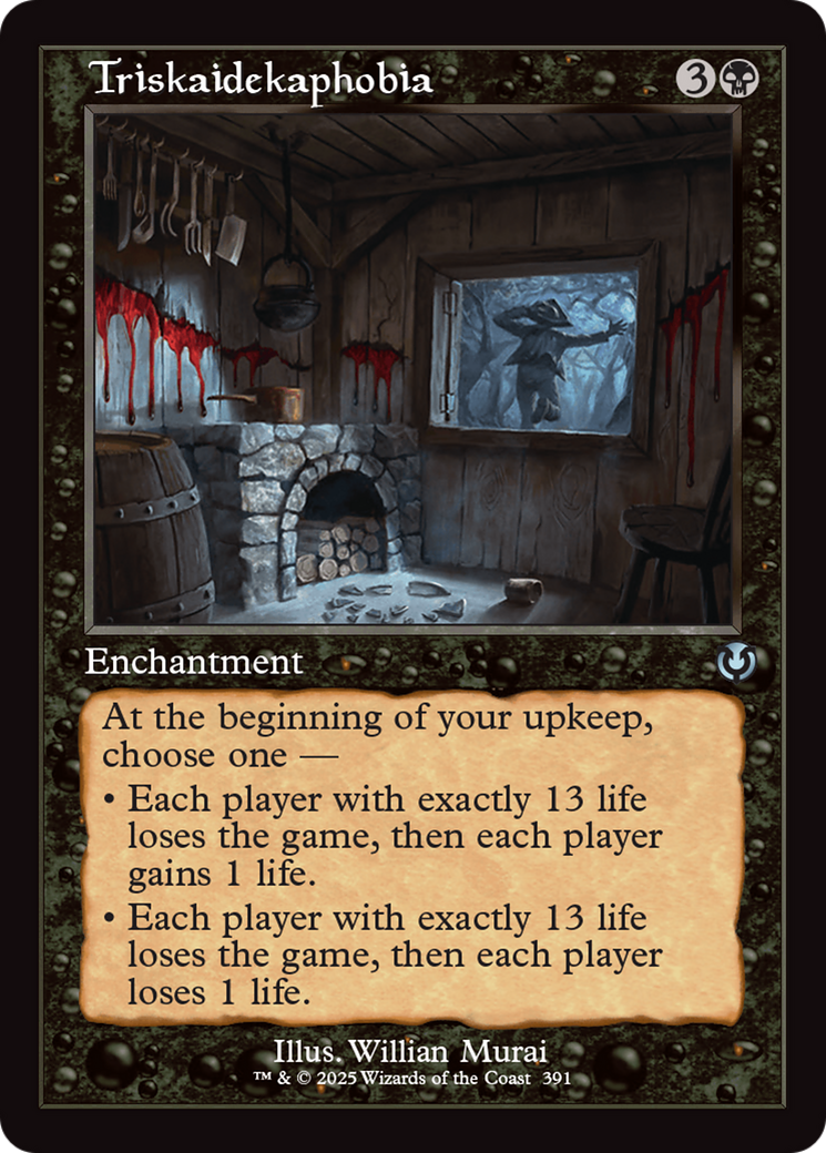 Triskaidekaphobia (Retro Frame) [Innistrad Remastered] | D20 Games