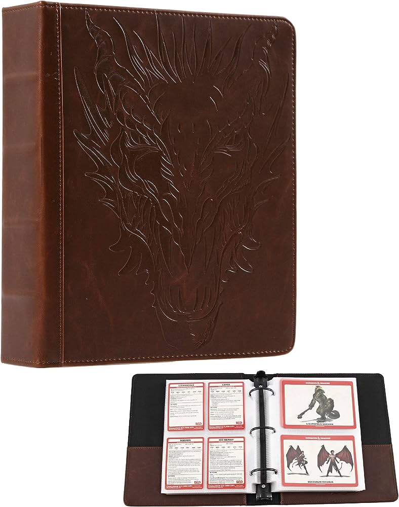 The Beastly Bestiary - Dragon Monster Card Binder | D20 Games