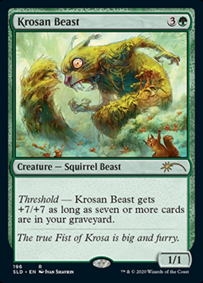 Krosan Beast [Secret Lair Drop Series] | D20 Games