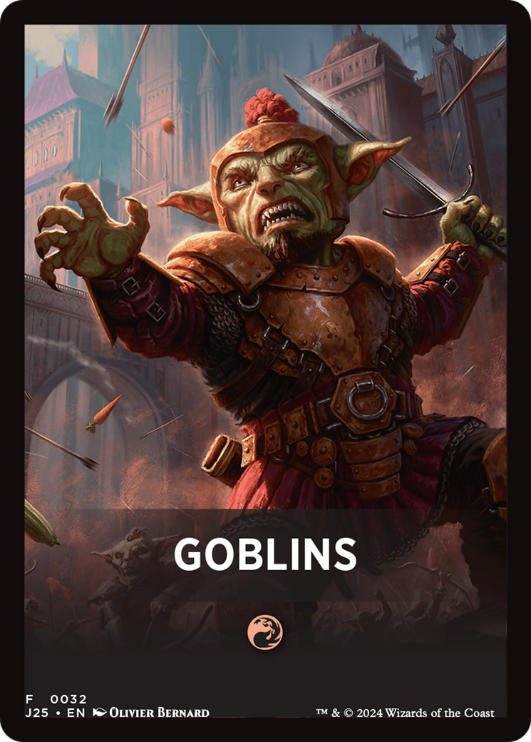 Goblins Theme Card [Foundations Jumpstart Front Cards] | D20 Games