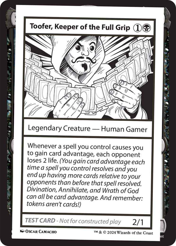 Toofer, Keeper of the Full Grip [Mystery Booster 2 Playtest Cards] | D20 Games