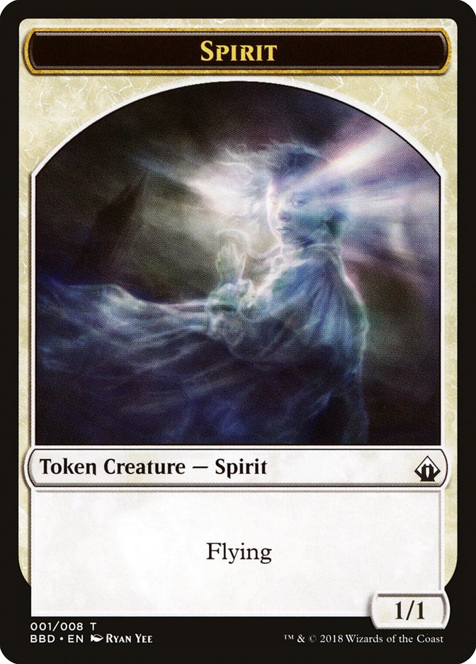 Spirit Token [Battlebond Tokens] | D20 Games