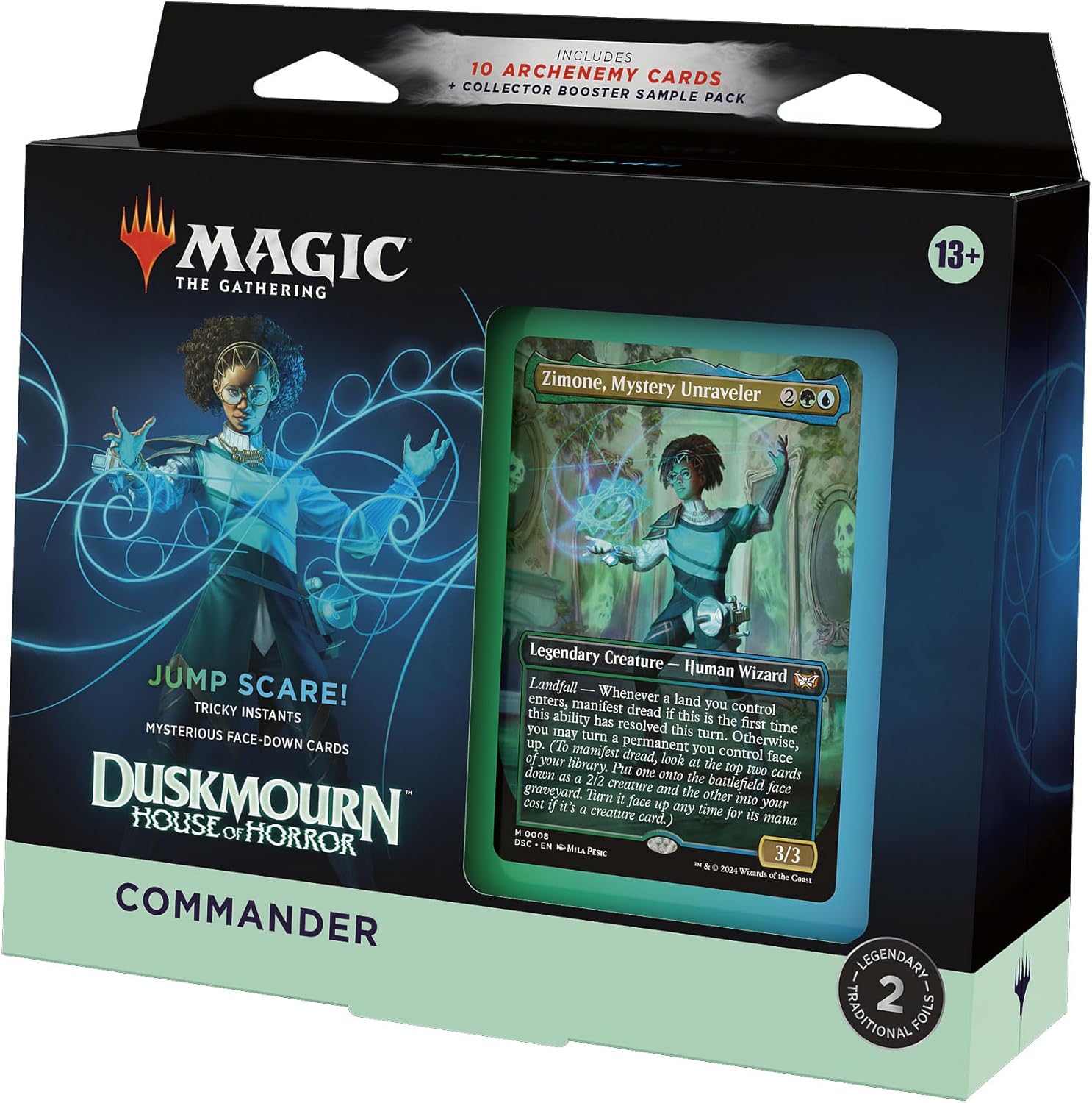 Magic the Gathering Duskmourn Commander Deck - Jump Scare! | D20 Games