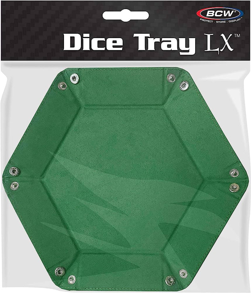 Hexagon Dice Tray- Green