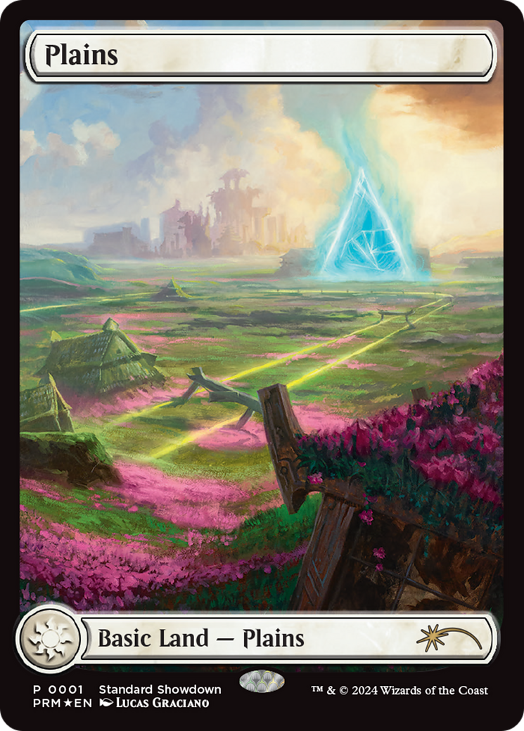 Plains (Lucas Graciano) [Standard Showdown Promos] | D20 Games