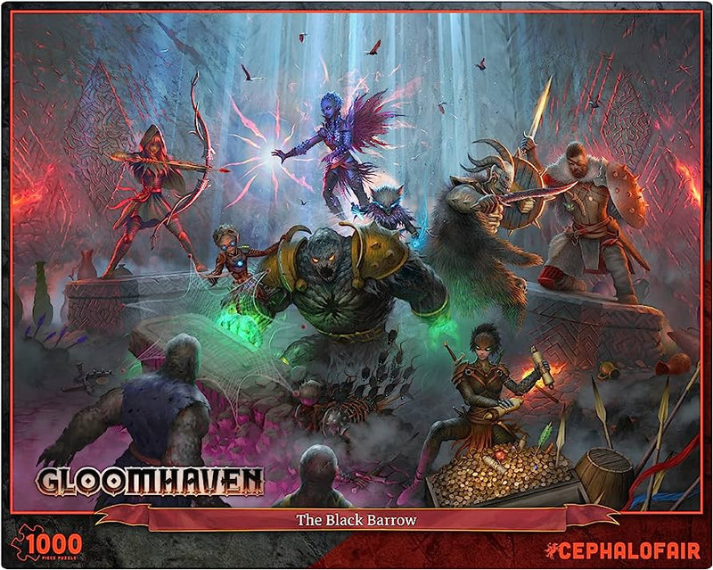 Gloomhaven The Black Barrow Puzzle
