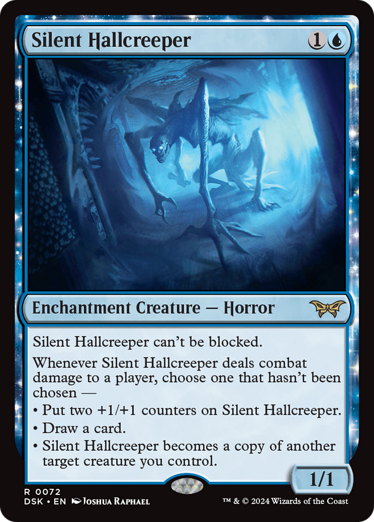 Silent Hallcreeper [Duskmourn: House of Horror] | D20 Games