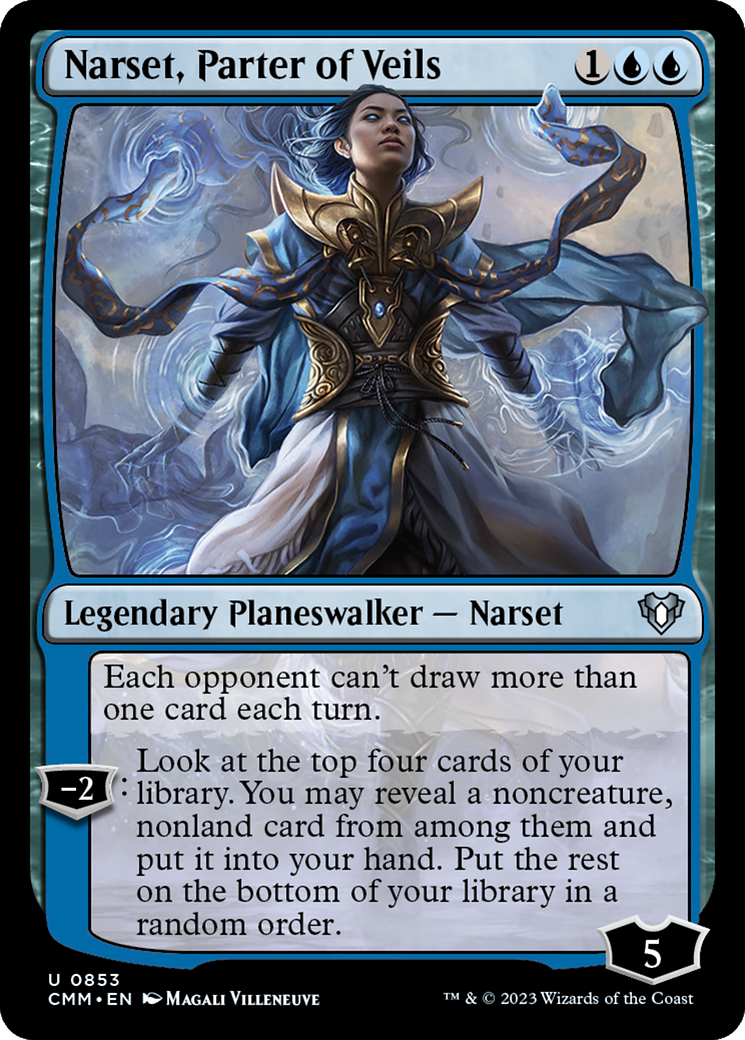 Narset, Parter of Veils [Commander Masters] | D20 Games