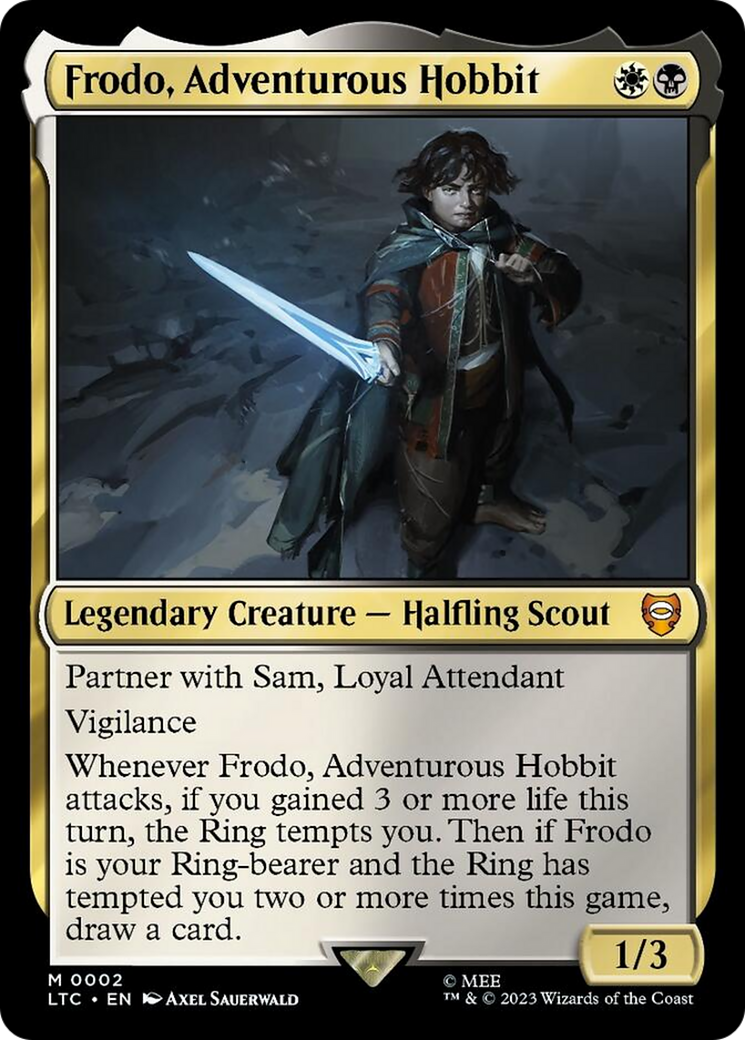 Frodo, Adventurous Hobbit [The Lord of the Rings: Tales of Middle-Earth Commander] | D20 Games