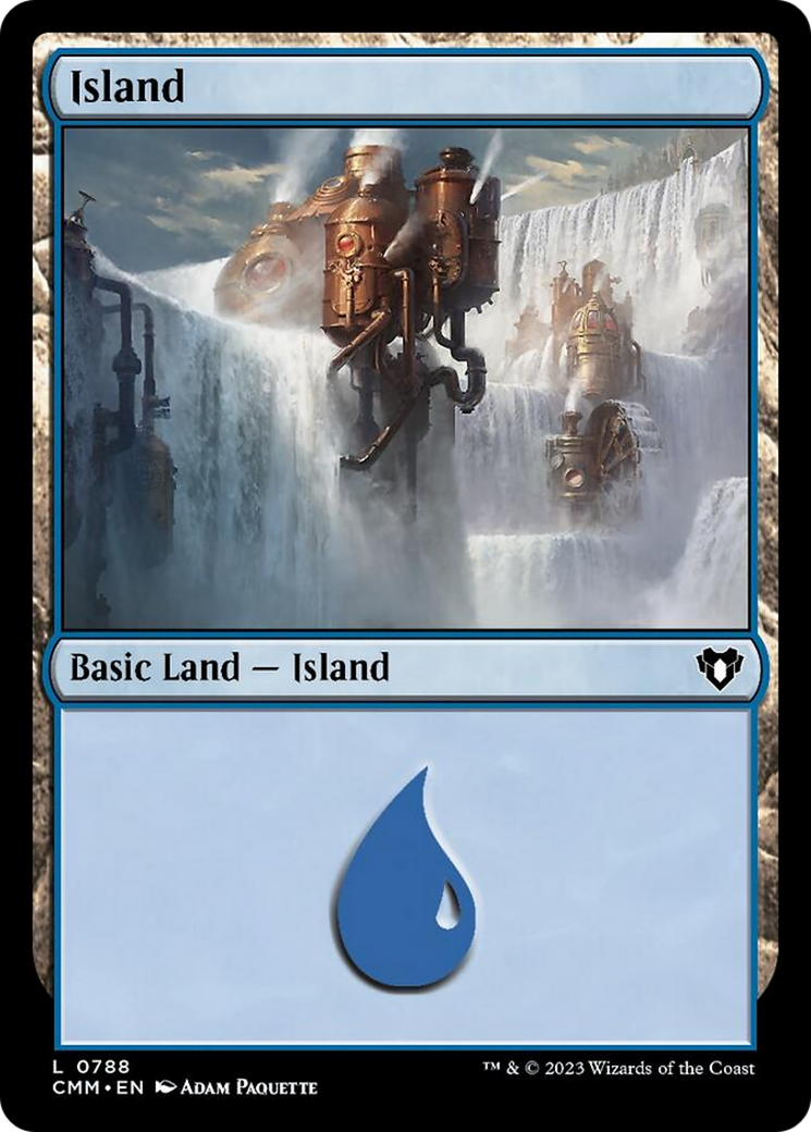 Island (788) [Commander Masters] | D20 Games