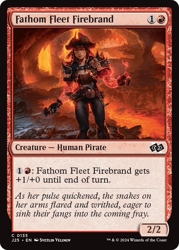 Fathom Fleet Firebrand [Foundations Jumpstart] | D20 Games