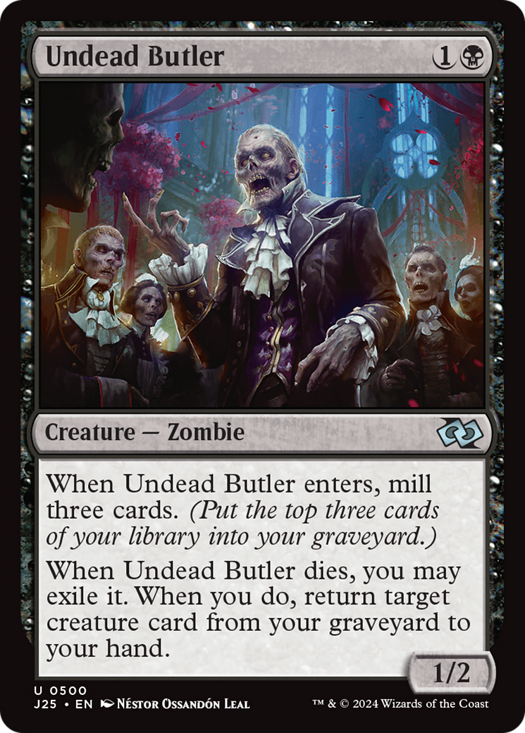 Undead Butler [Foundations Jumpstart] | D20 Games