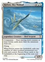 Yorion, Sky Nomad (White Border) [Mystery Booster 2] | D20 Games