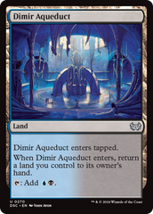 Dimir Aqueduct [Duskmourn: House of Horror Commander] | D20 Games