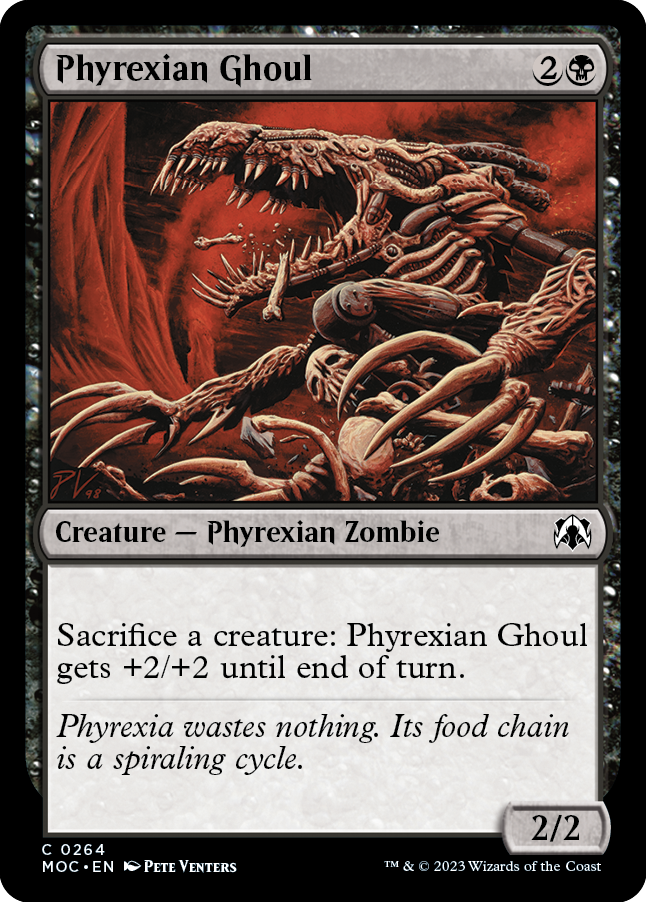 Phyrexian Ghoul [March of the Machine Commander] | D20 Games