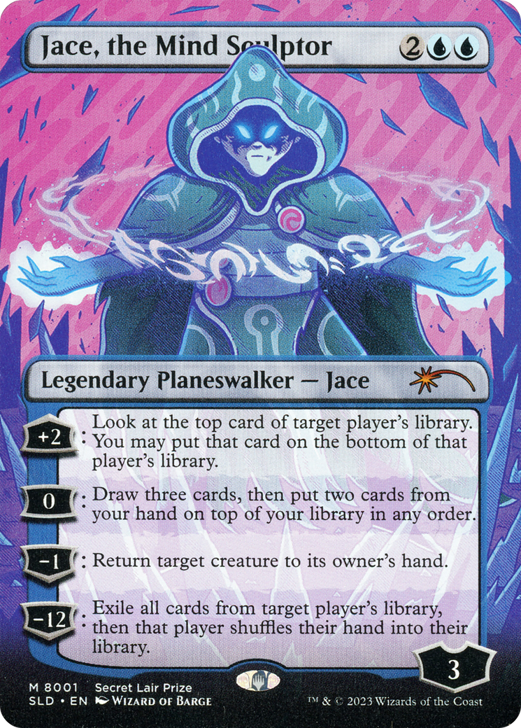 Jace, the Mind Sculptor (Borderless) [Secret Lair Drop Promos] | D20 Games