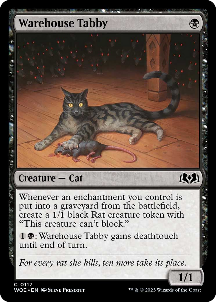 Warehouse Tabby [Wilds of Eldraine] | D20 Games