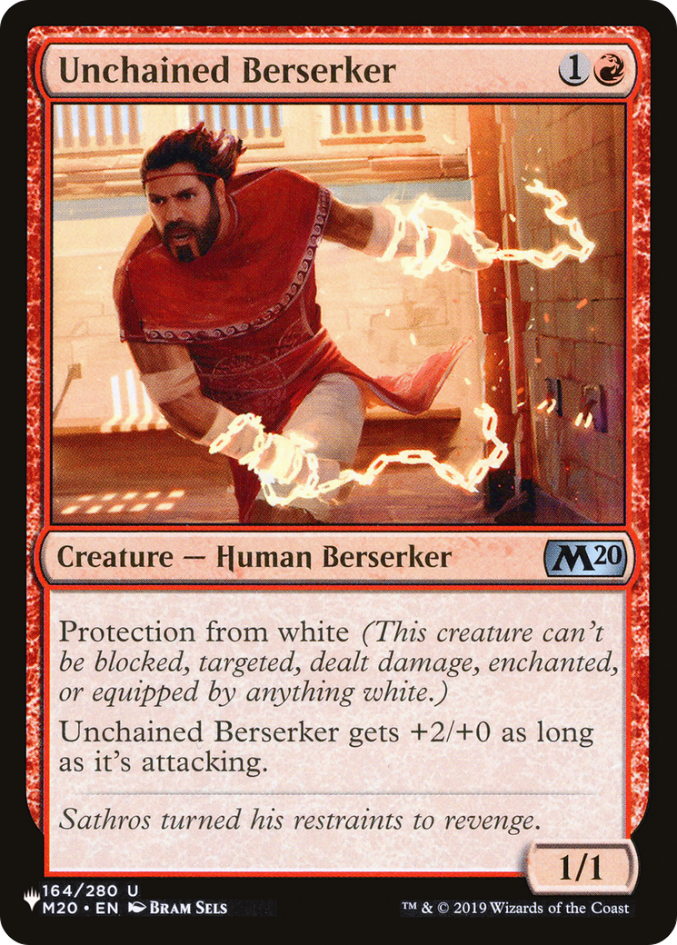 Unchained Berserker [The List Reprints] | D20 Games