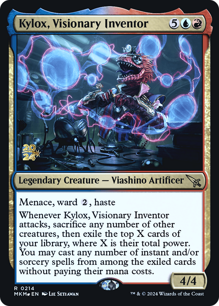 Kylox, Visionary Inventor [Murders at Karlov Manor Prerelease Promos] | D20 Games