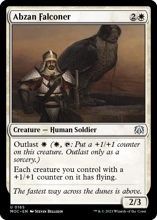 Abzan Falconer [March of the Machine Commander] | D20 Games