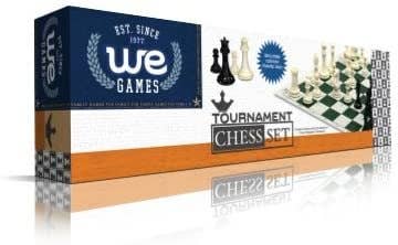 Tournament Chess Set, Royal Blue