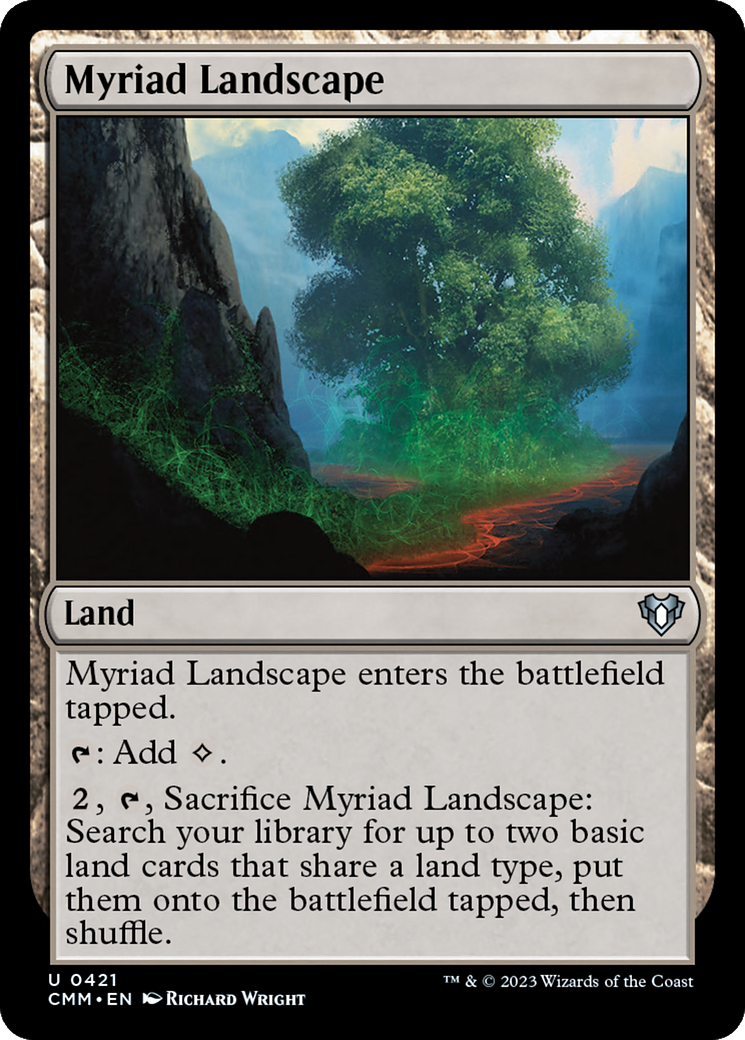 Myriad Landscape [Commander Masters] | D20 Games