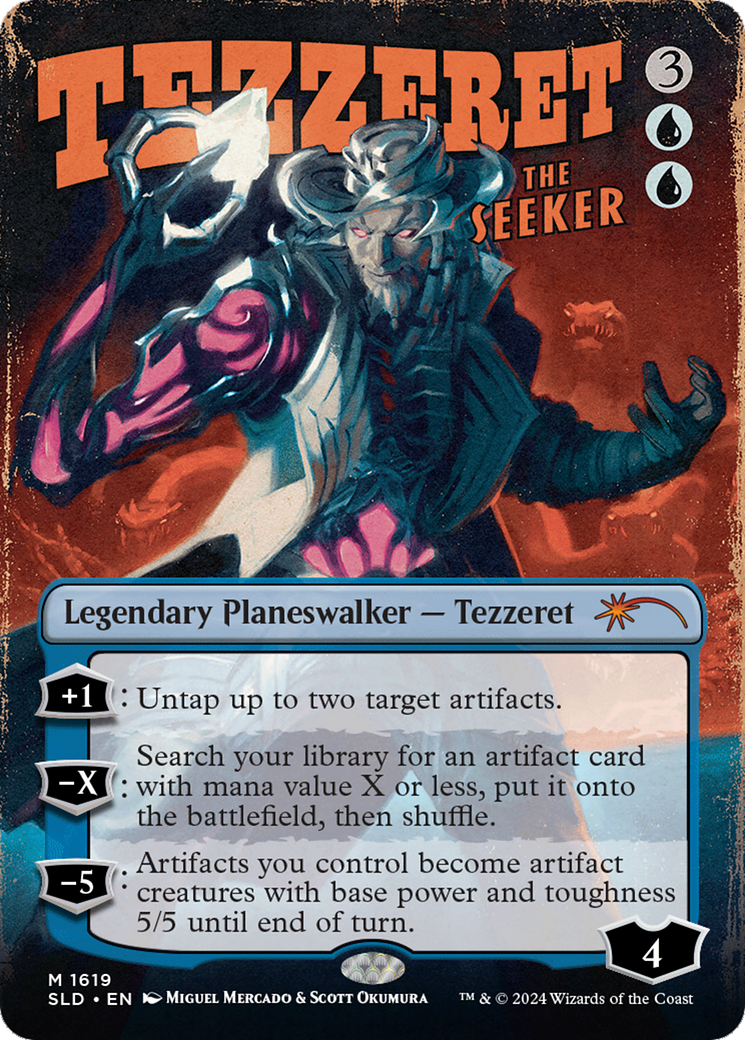 Tezzeret the Seeker (1619) [Secret Lair Drop Series] | D20 Games