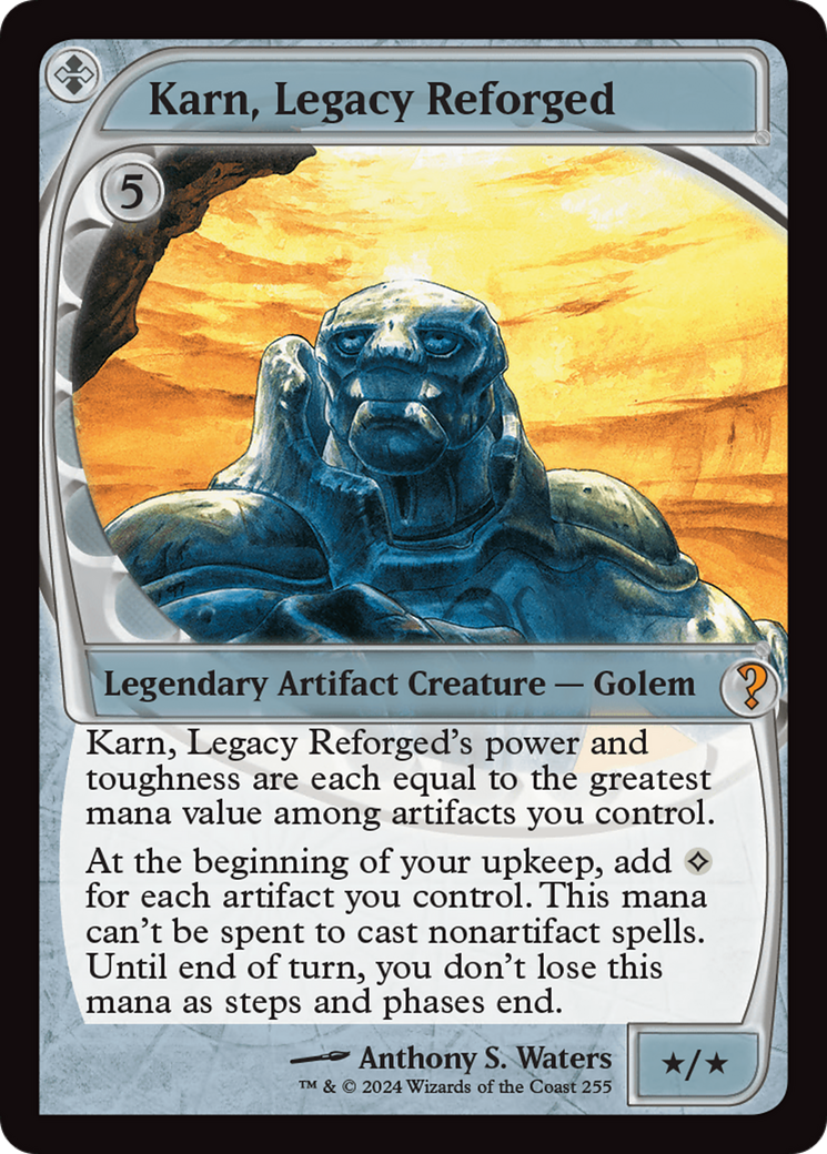 Karn, Legacy Reforged (Future Sight) [Mystery Booster 2] | D20 Games