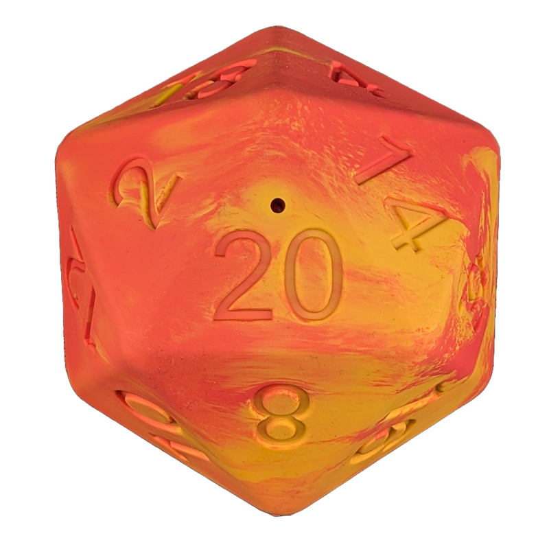 Barbarian Strength Dog D20: Blue