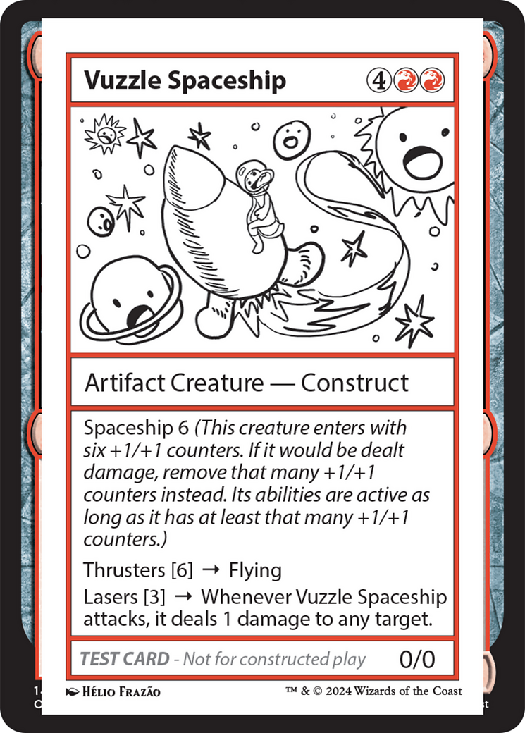 Vuzzle Spaceship [Mystery Booster 2 Playtest Cards] | D20 Games