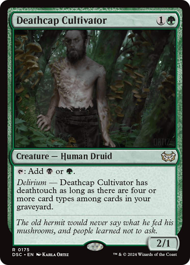 Deathcap Cultivator [Duskmourn: House of Horror Commander] | D20 Games